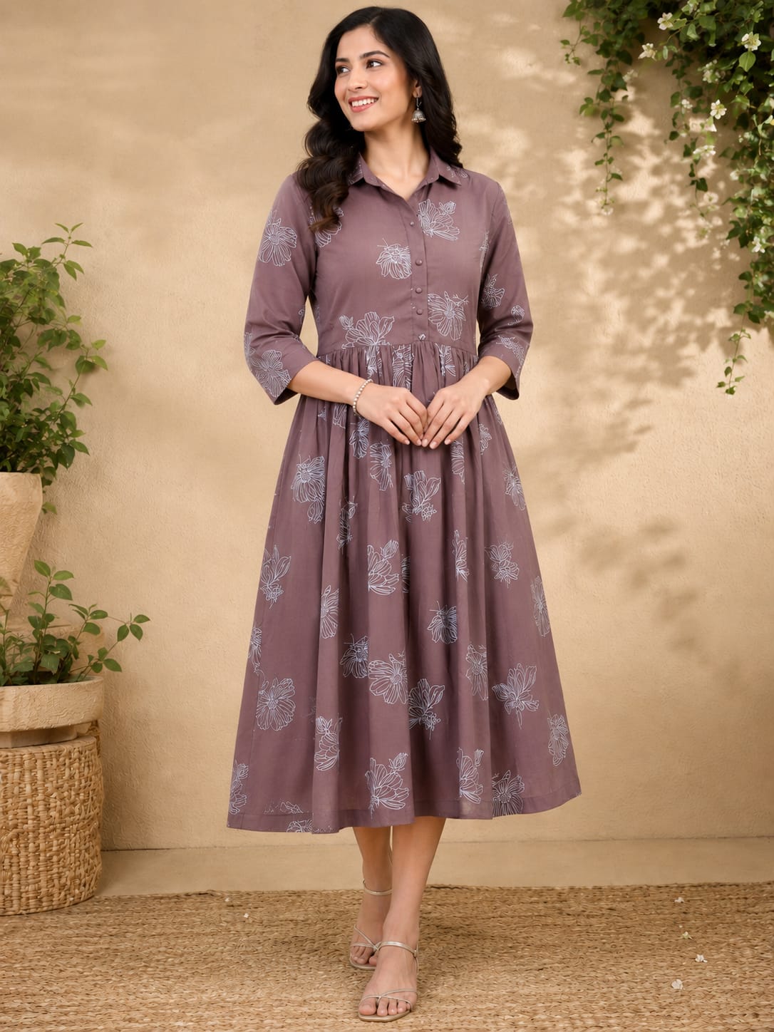 Premium Rayon Shirt Dress - Highly Durable and Breathable