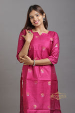 Premium Raw Silk (Top only) - Length 39 inches (for Petite Women)