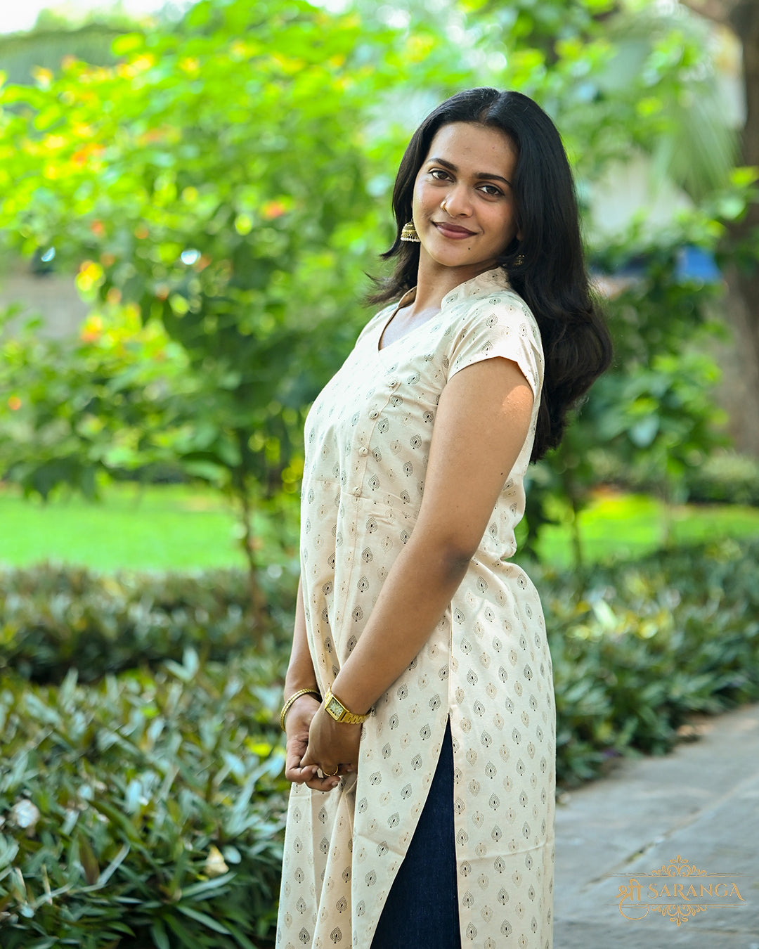 Ivory Grace Premium Rayon Cotton Slit Style Kurti