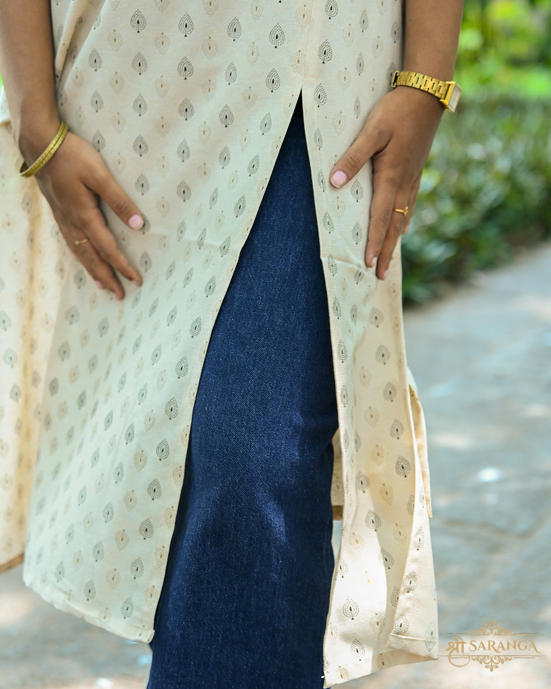 Ivory Grace Premium Rayon Cotton Slit Style Kurti