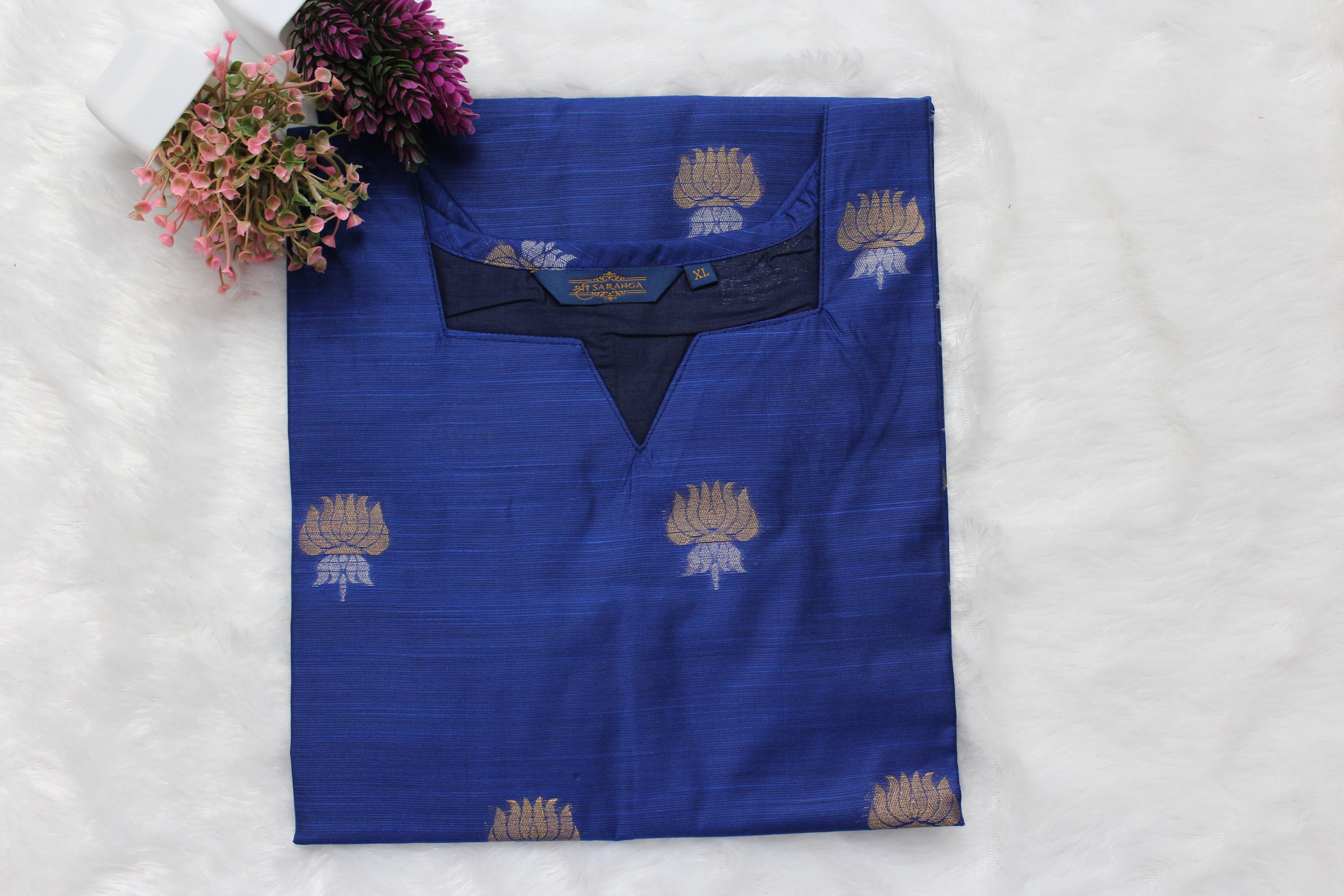 Premium Raw Silk (Top only) - Length 39 inches (for Petite Women)