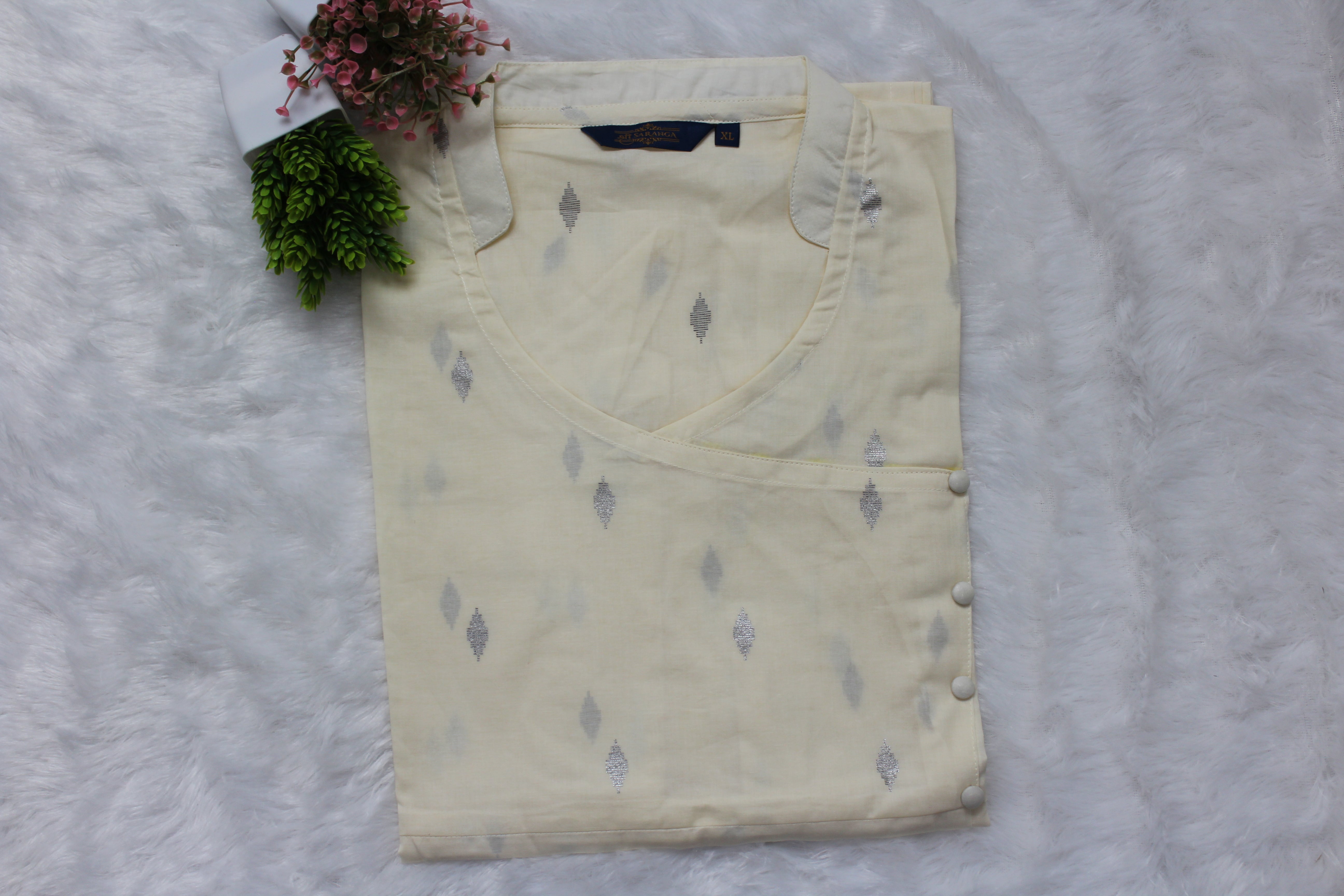 Ivory Grace Premium Rayon Cotton Slit Style Kurti
