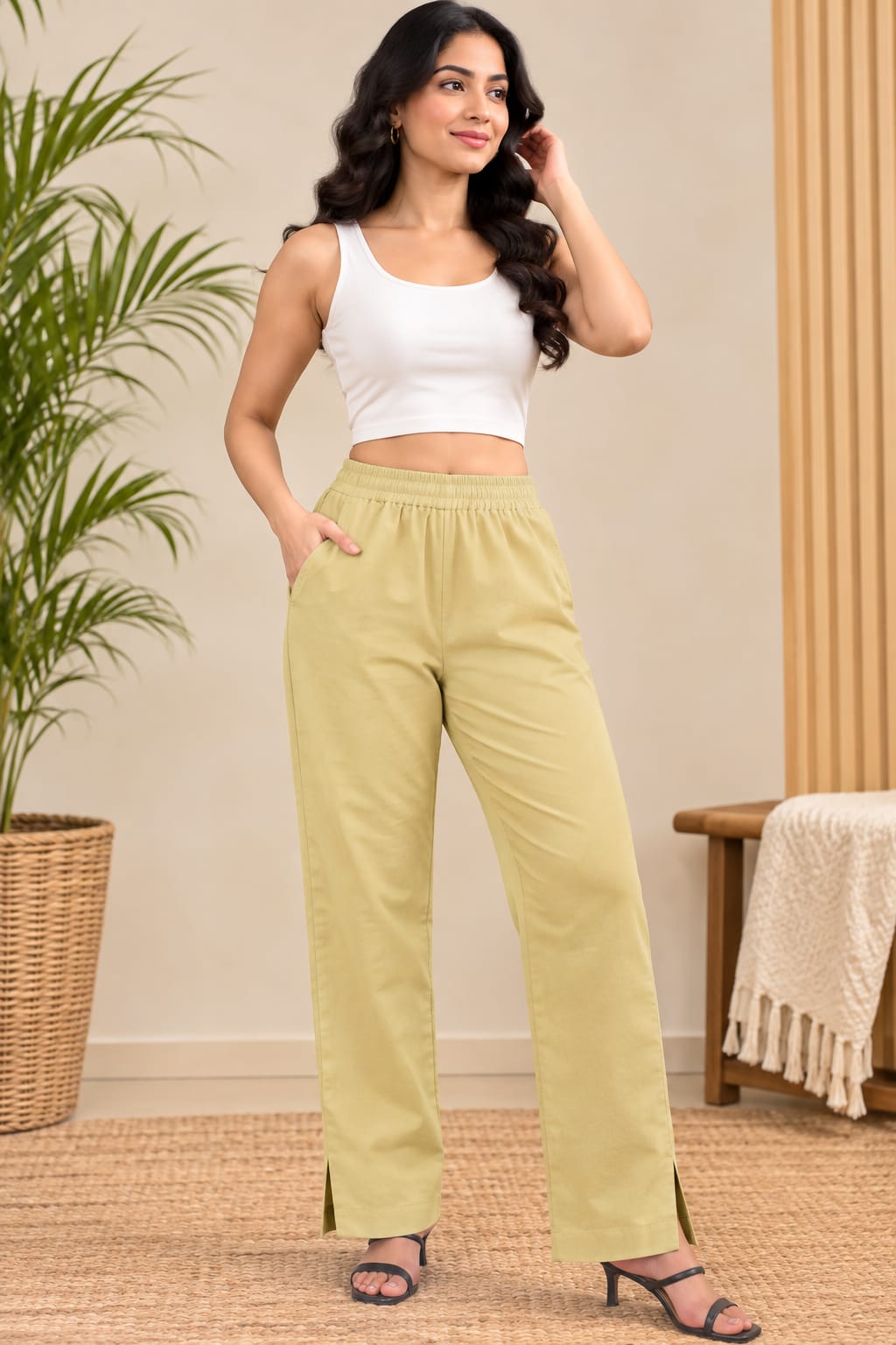Pure Cotton Kurti Pant
